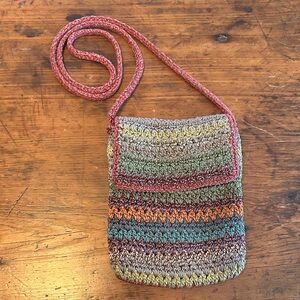 The Sak Multicolor Crochet Crossbody Bag